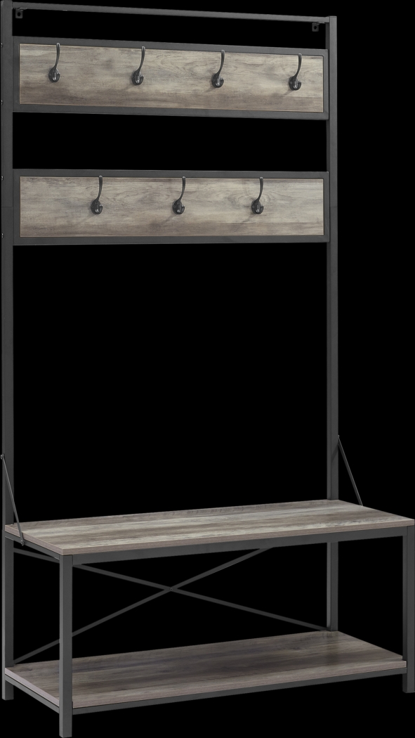 Civray Gray Bench - Thumbnail - Image 1