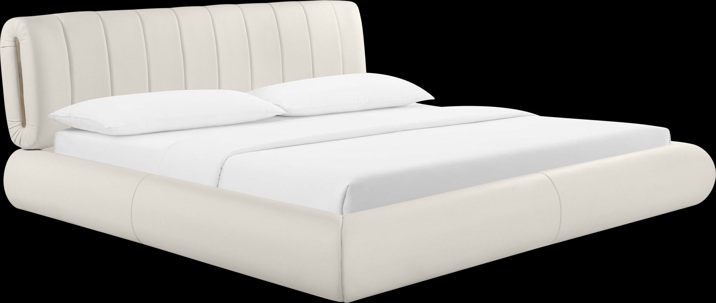 Clachan Cream King Bed - Thumbnail - Image 1