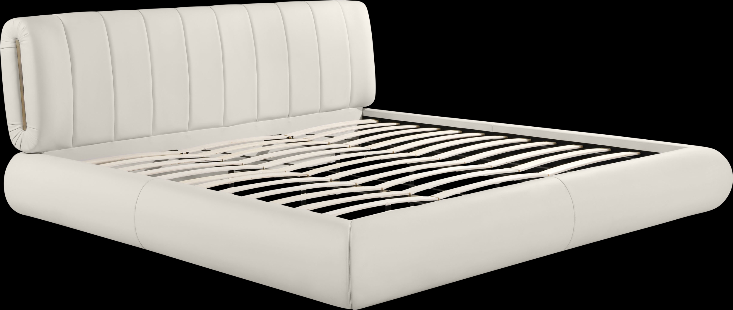 Clachan Cream Queen Bed - Thumbnail - Image 5