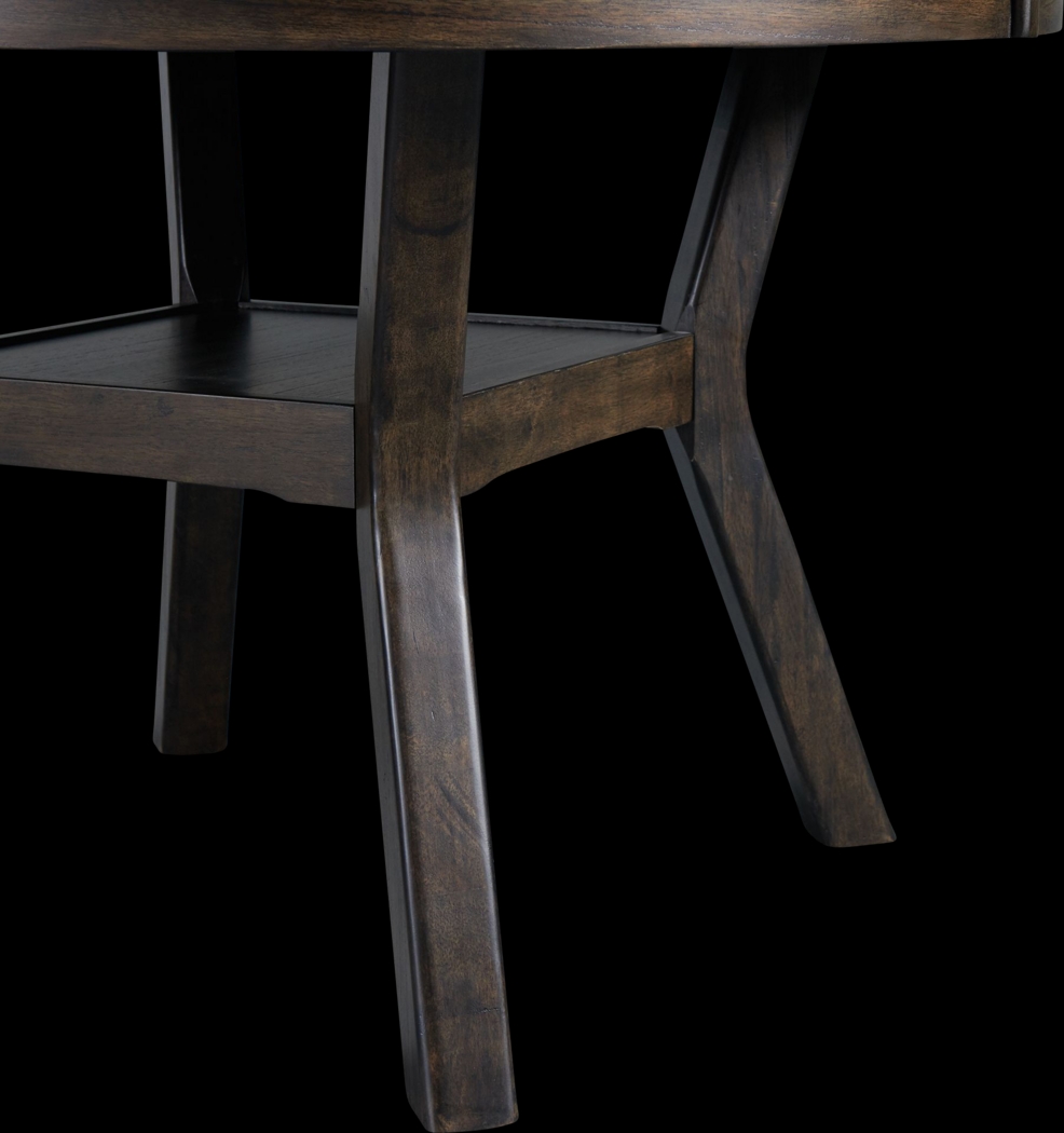 Clackamas Brown Dining Table - Thumbnail - Image 5