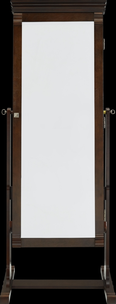 Clagett Brown Mirror Jewelry Armoire - Thumbnail - Image 5