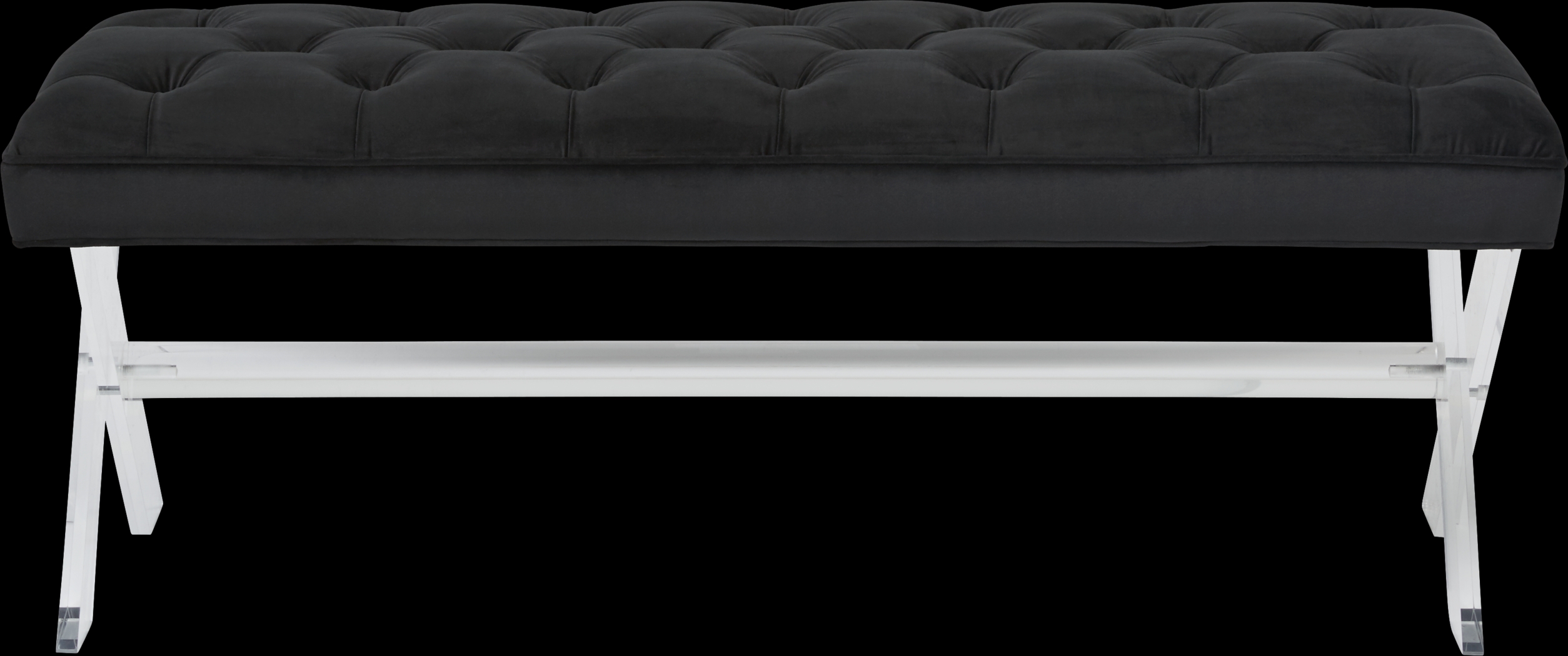Claira Black Accent Bench - Thumbnail - Image 2