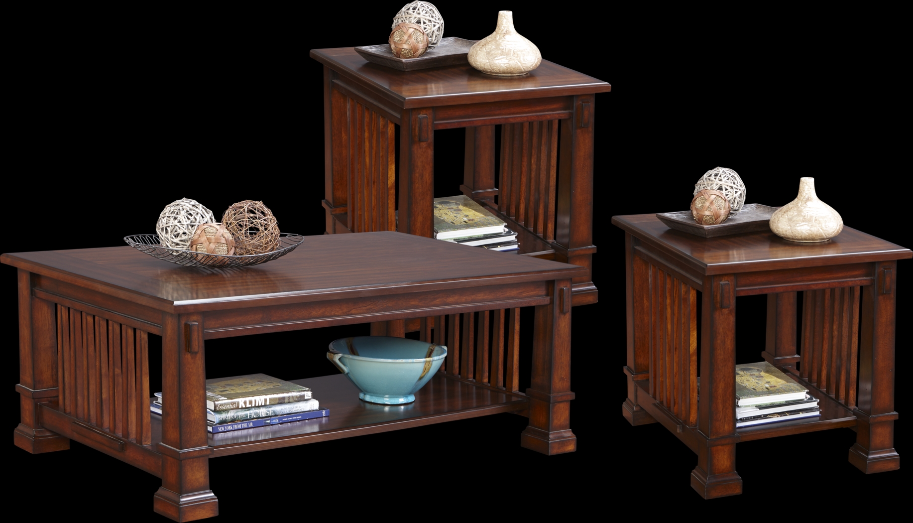 Highland Lakes Beige 8 Pc Living Room - Thumbnail - Image 6