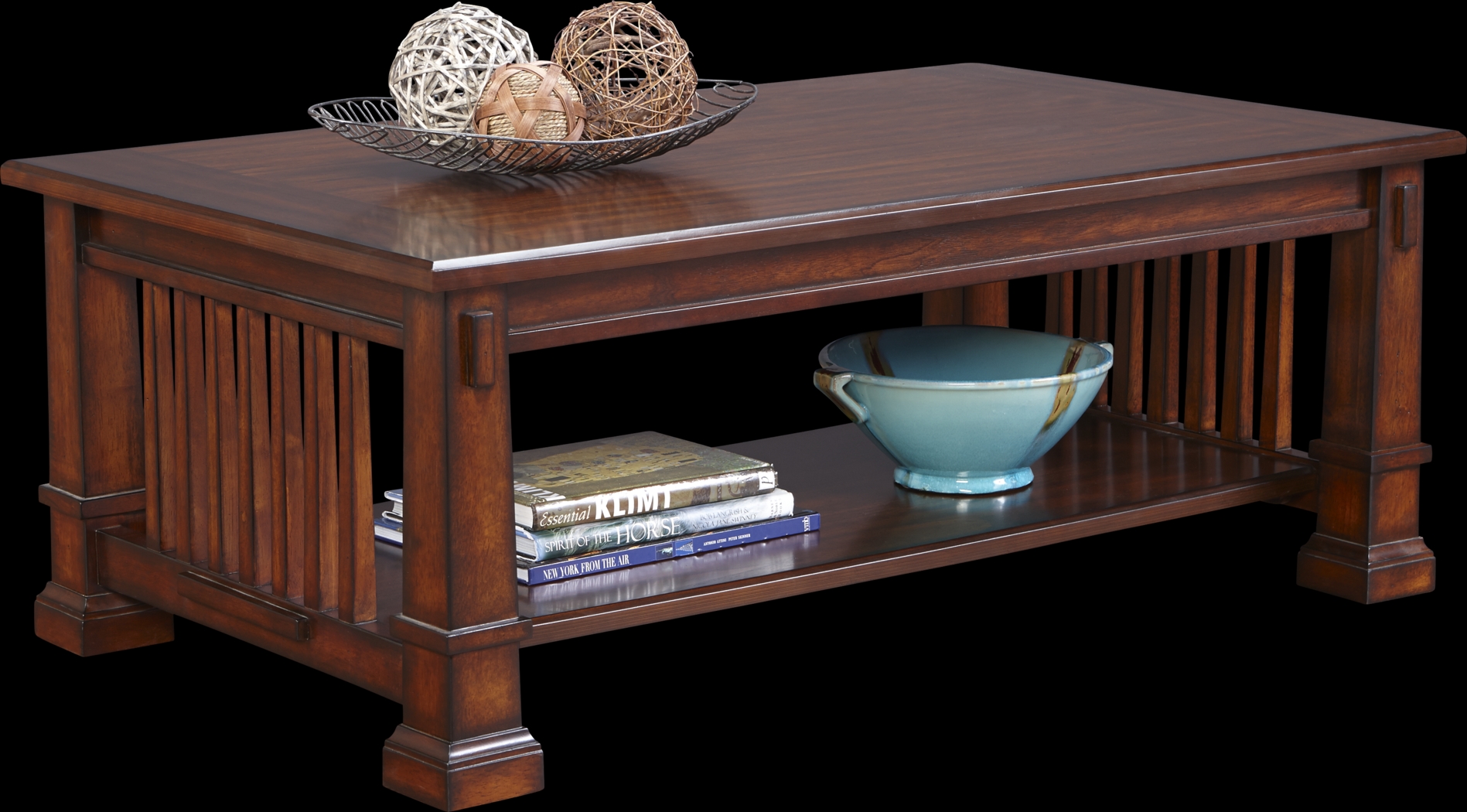 Highland Lakes Blue 5 Pc Sectional Living Room - Thumbnail - Image 5