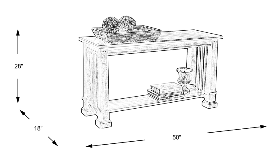 Dimension Image. Please refer to the Dimension Tab on this page for dimension details.