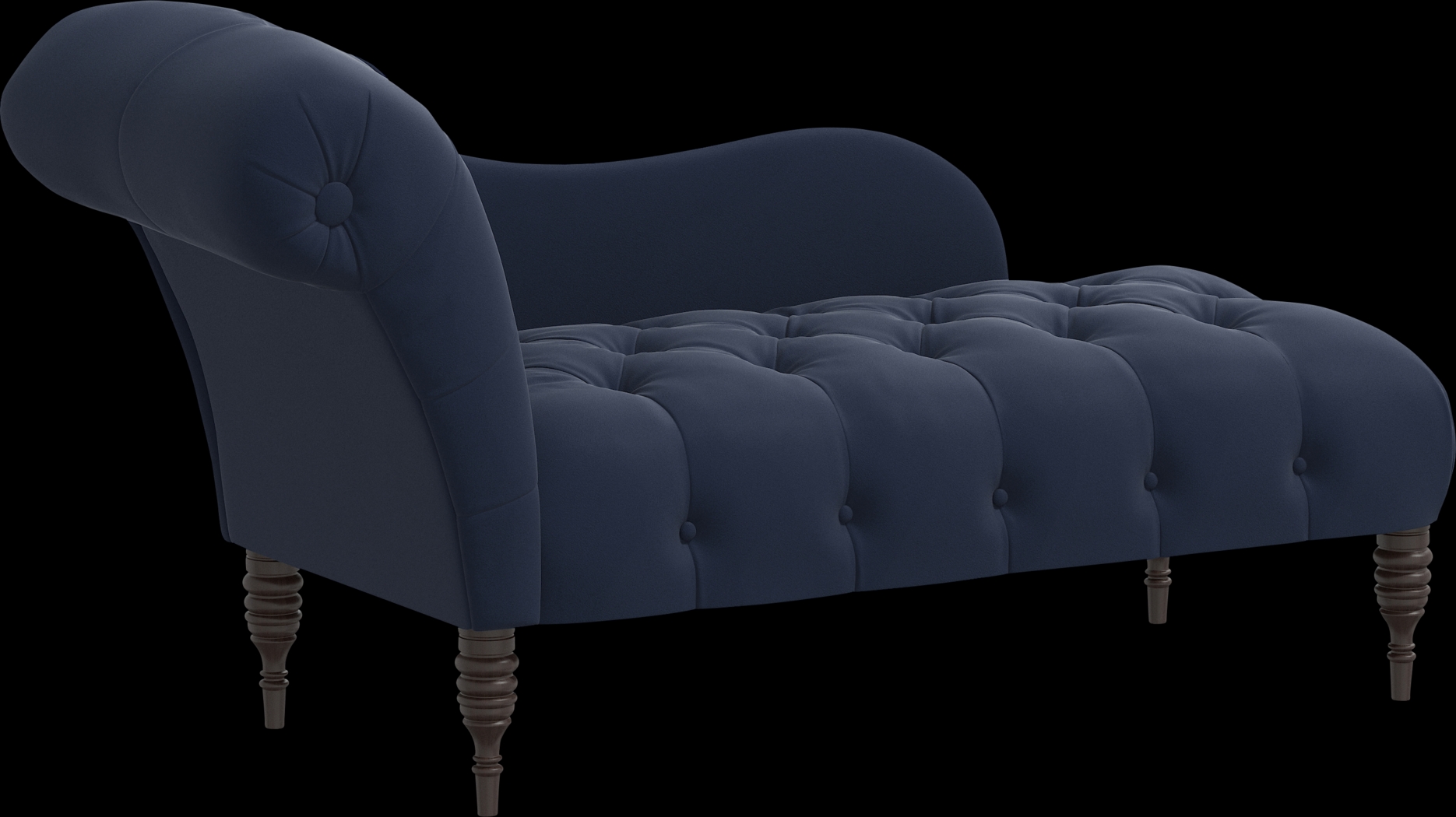 Clairhaven Navy Settee - Thumbnail - Image 1
