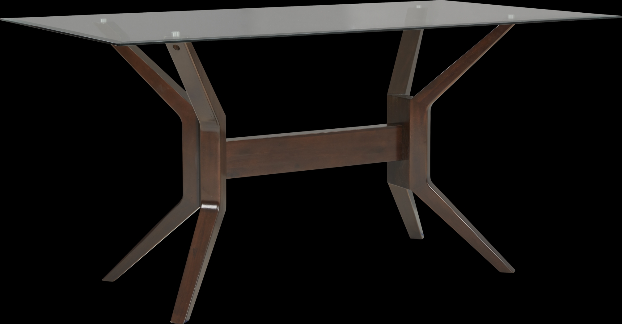 Clairmont Heights Merlot Glass Top Counter Height Dining Table - Thumbnail - Image 1