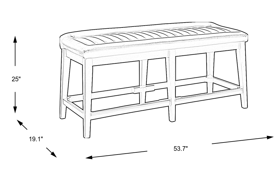 Dimension Image. Please refer to the Dimension Tab on this page for dimension details.