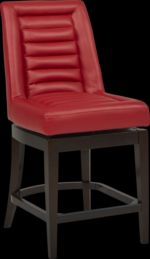 Clairmont Heights Merlot 4 Pc Hexagonal Counter Height Dining Room - Thumbnail - Image 3