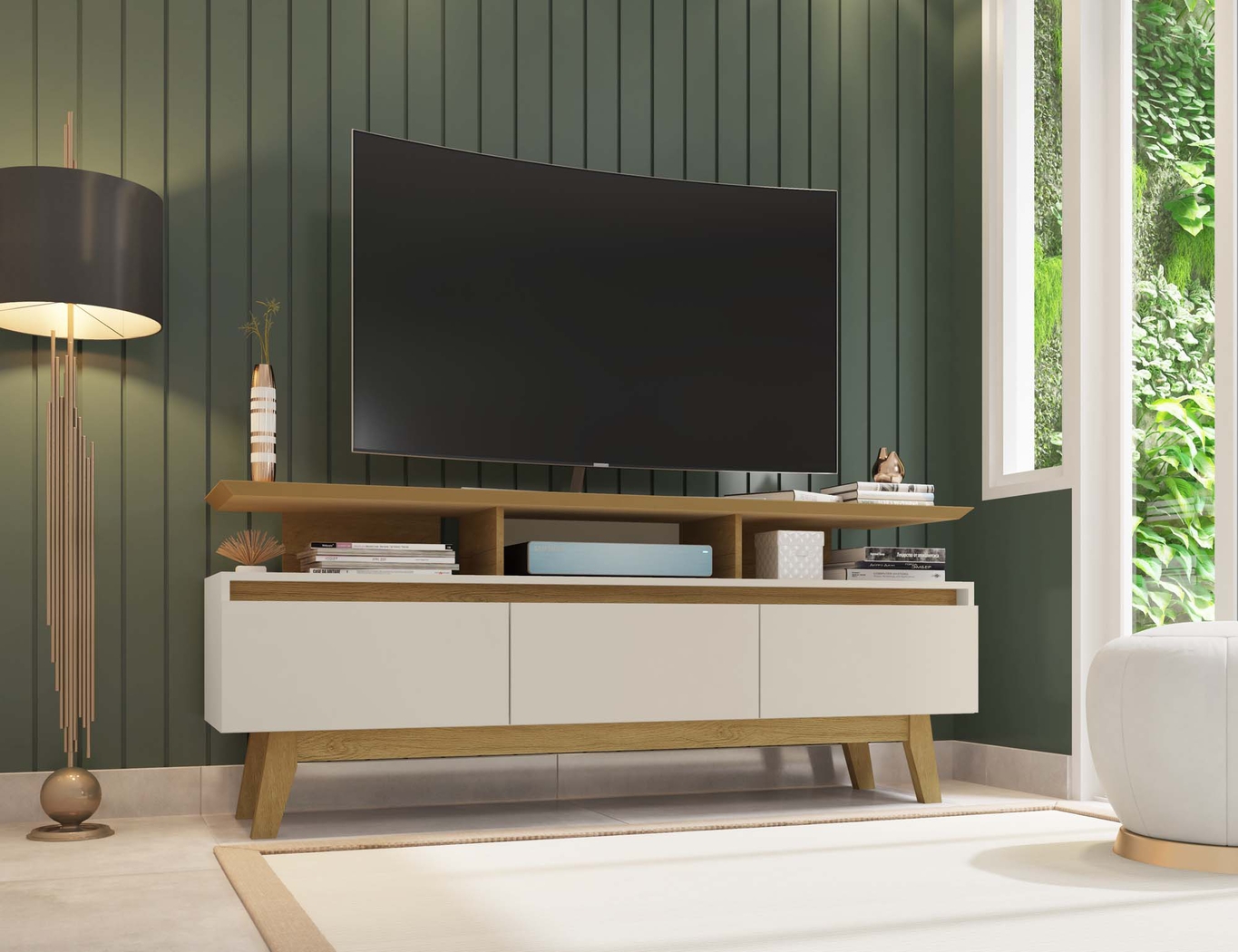 Clairton Cinnamon 63 in. Console - Thumbnail - Image 2