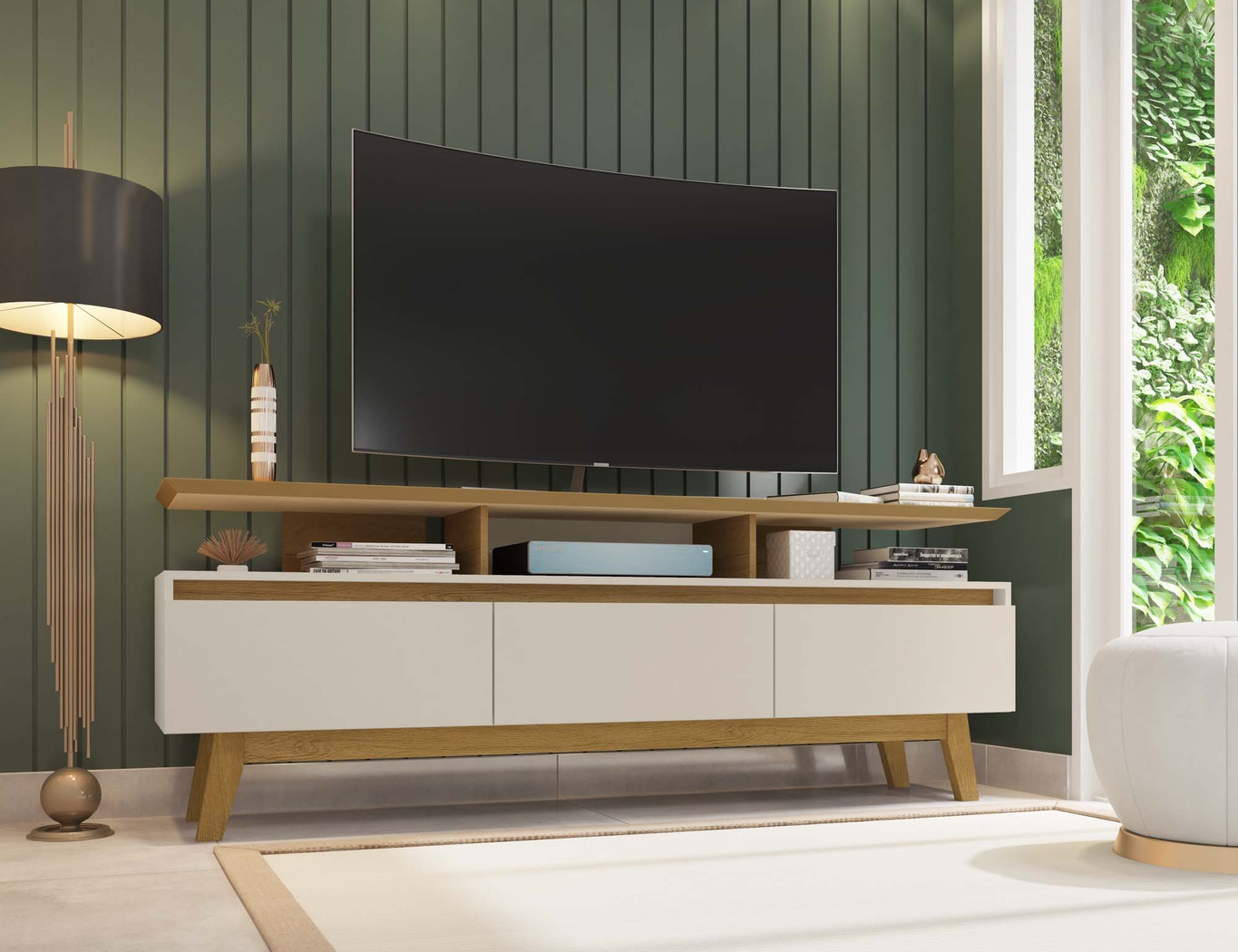 Clairton Cinnamon 71 in. Console - Thumbnail - Image 2