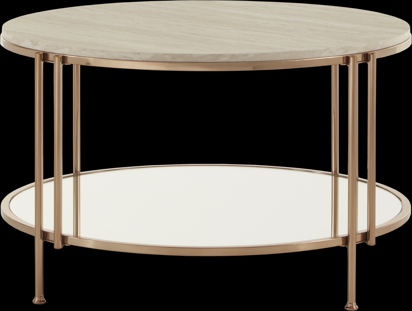 Clairview Gold Cocktail Table - Thumbnail - Image 2