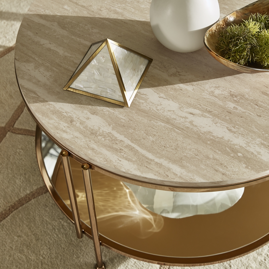 Clairview Gold Cocktail Table - Thumbnail - Image 5