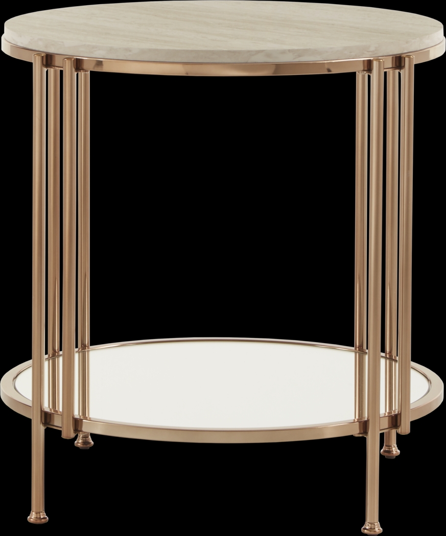 Clairview Gold End Table - Thumbnail - Image 3
