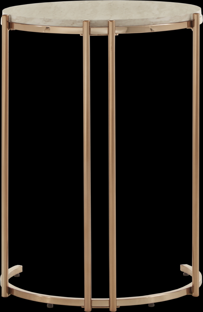 Clairview Gold Side Table - Thumbnail - Image 4