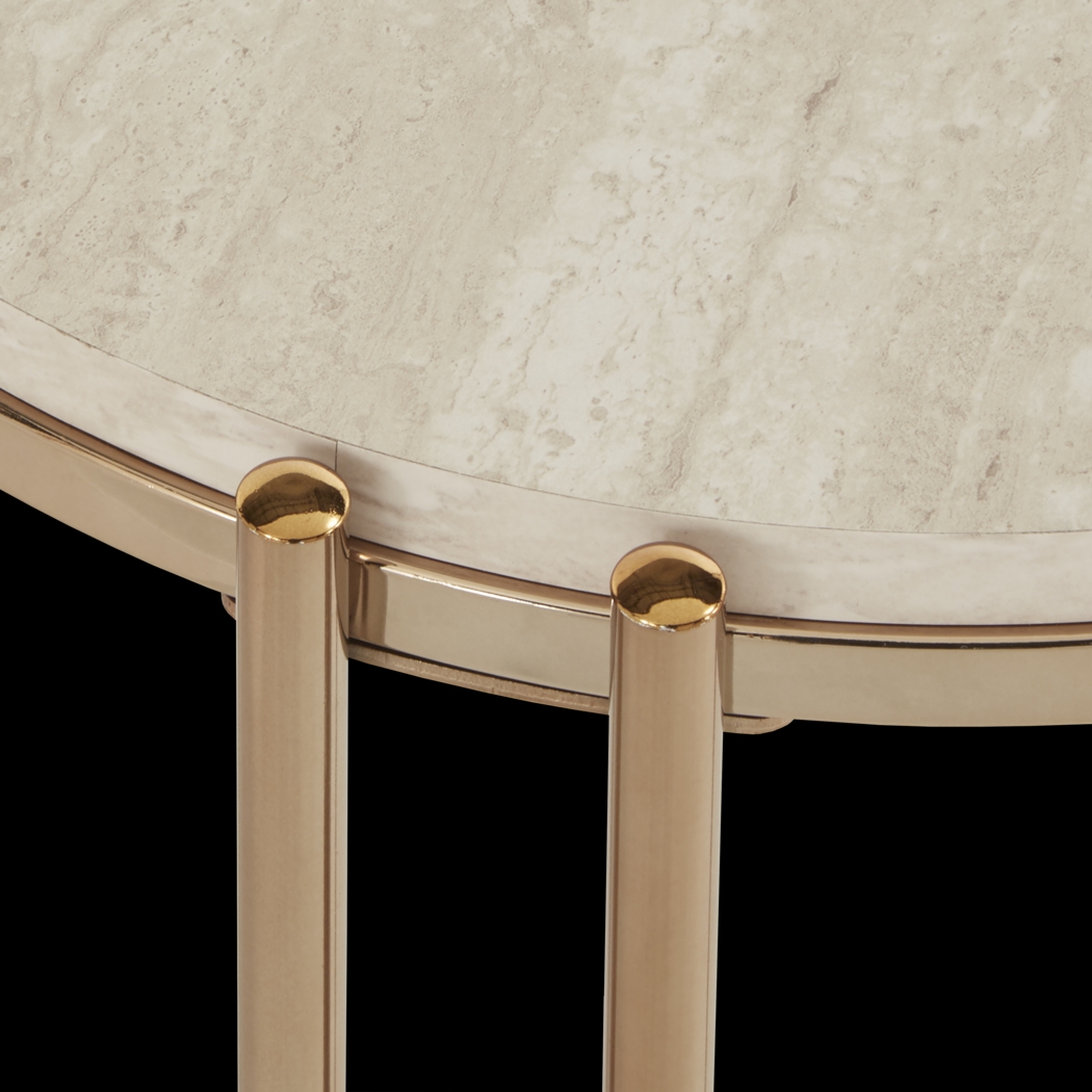 Clairview Gold Side Table - Thumbnail - Image 5