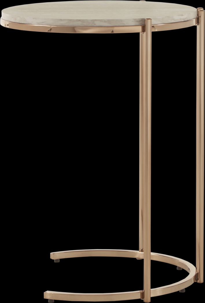 Clairview Gold Side Table - Thumbnail - Image 7