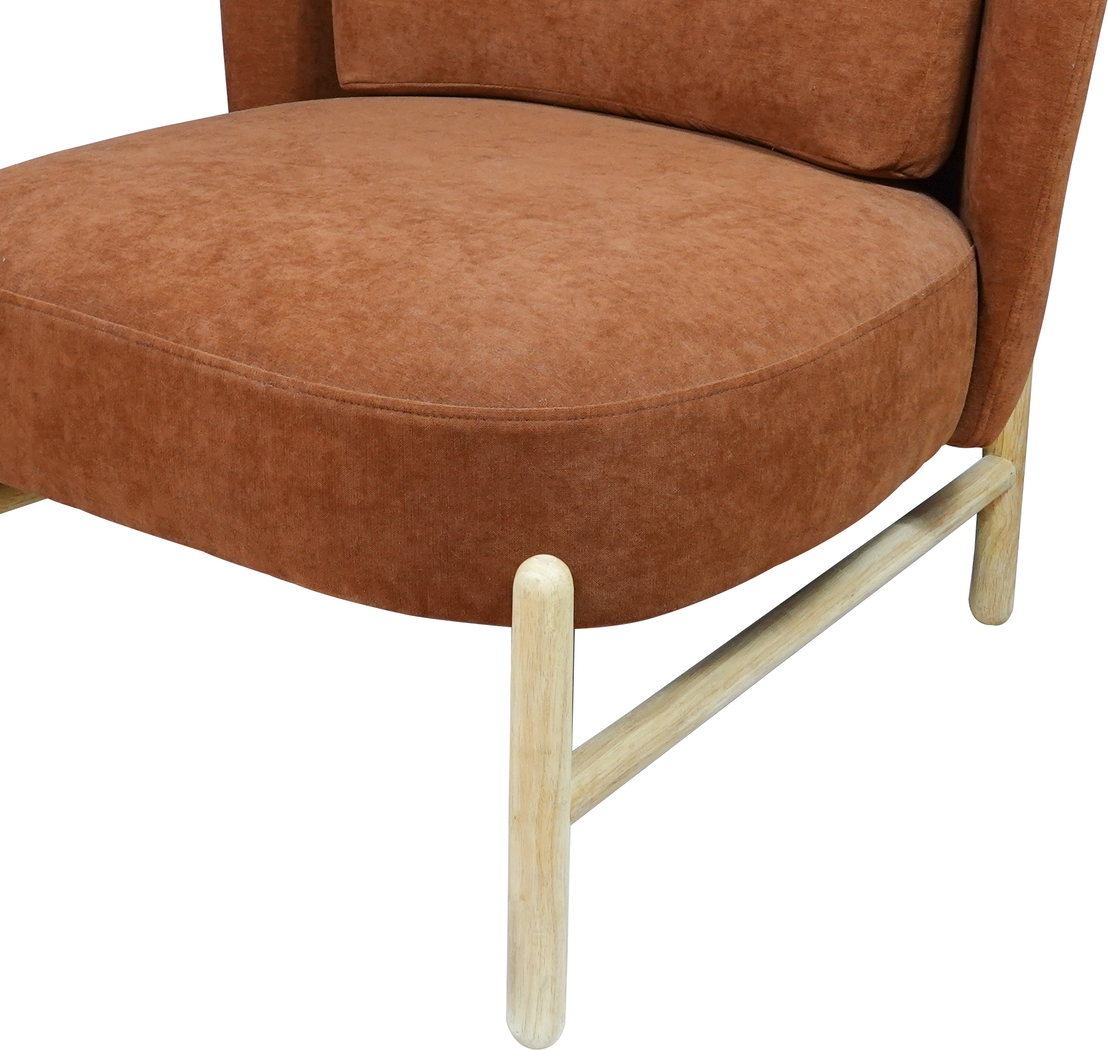 Claonia Red Accent Chair - Thumbnail - Image 6