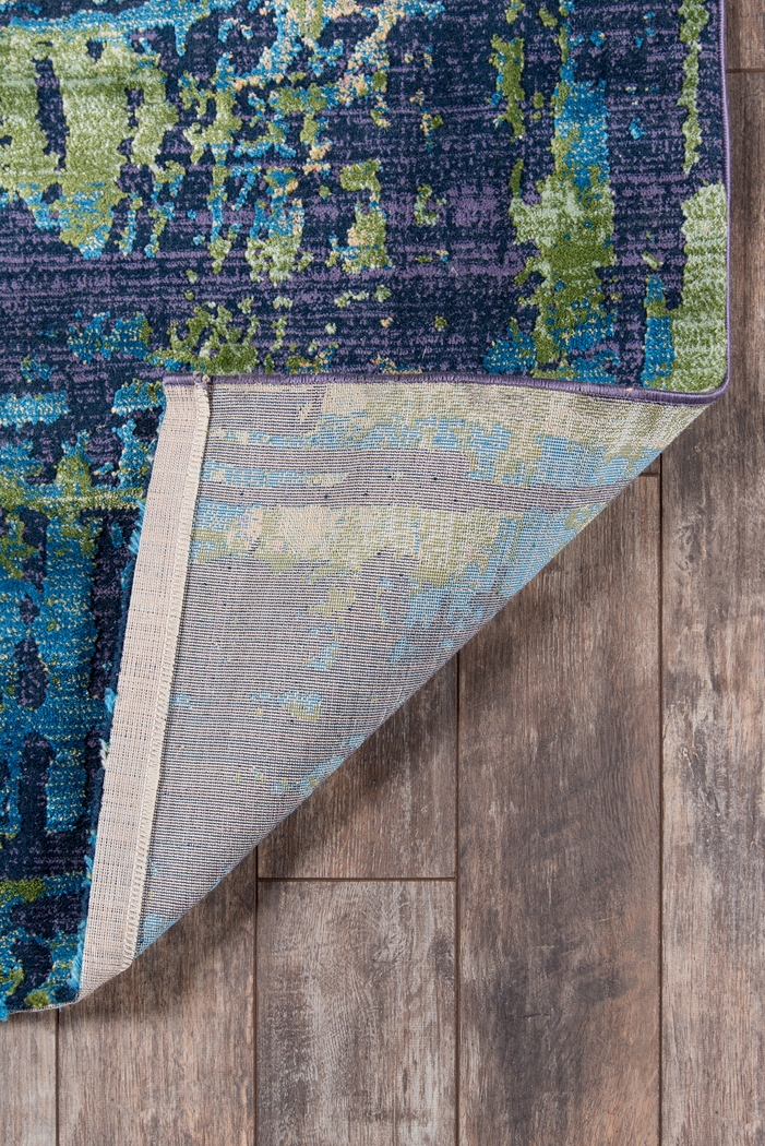 Clarabella Blue 5'3 x 7'6 Rug - Thumbnail - Image 3