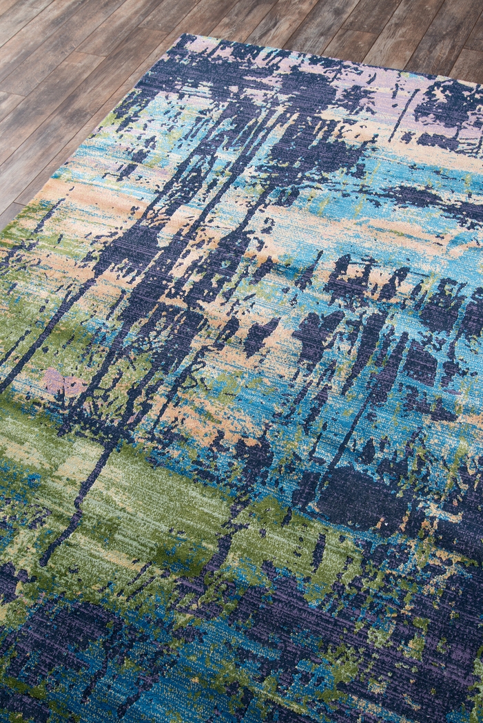 Clarabella Blue 5'3 x 7'6 Rug - Thumbnail - Image 6
