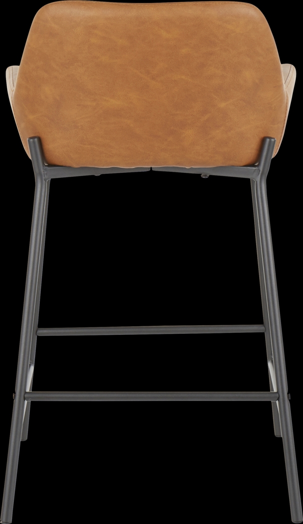 Clarain Camel Counter Height Stool, Set of 2 - Thumbnail - Image 5