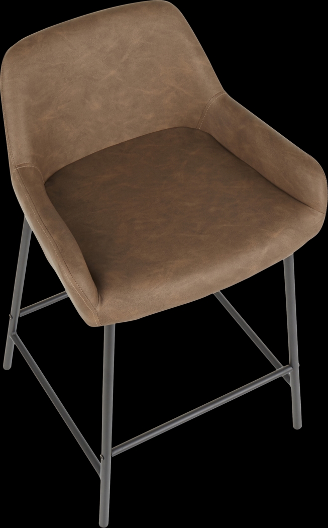 Clarain Espresso Counter Height Stool, Set of 2 - Thumbnail - Image 7