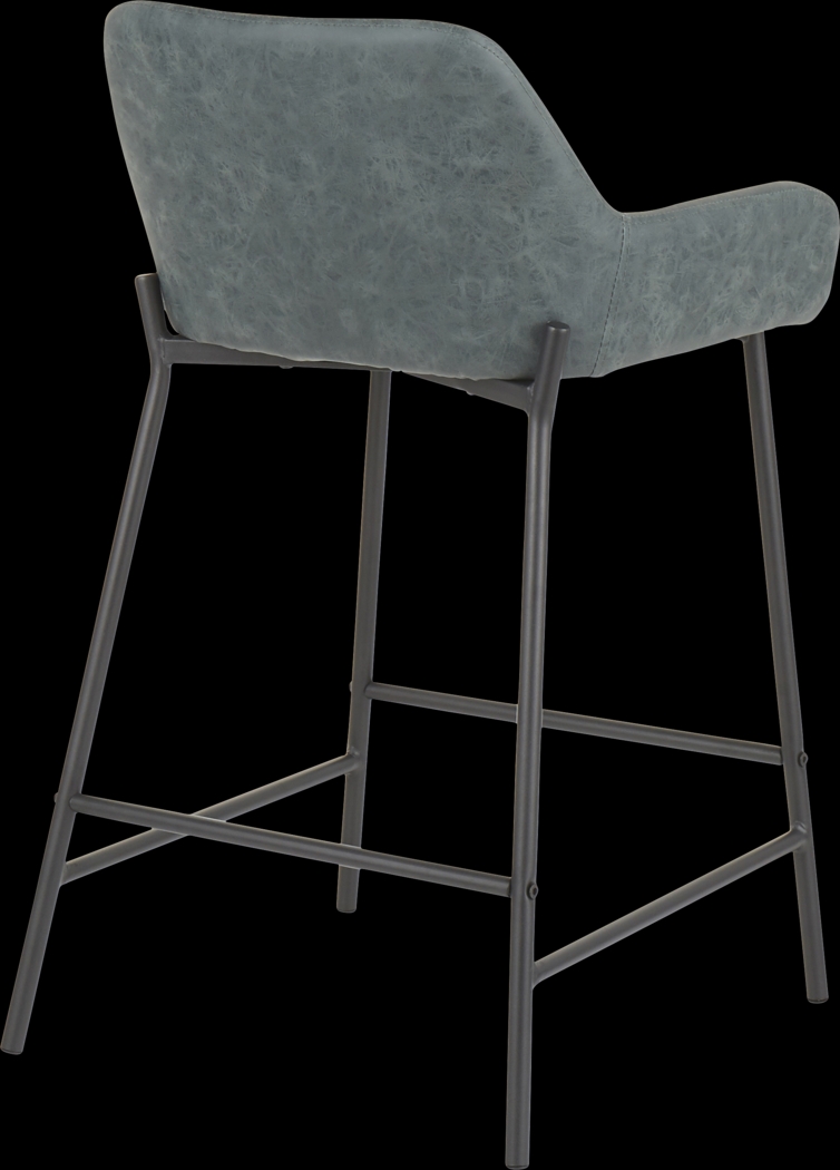 Clarain Green Counter Height Stool, Set of 2 - Thumbnail - Image 4