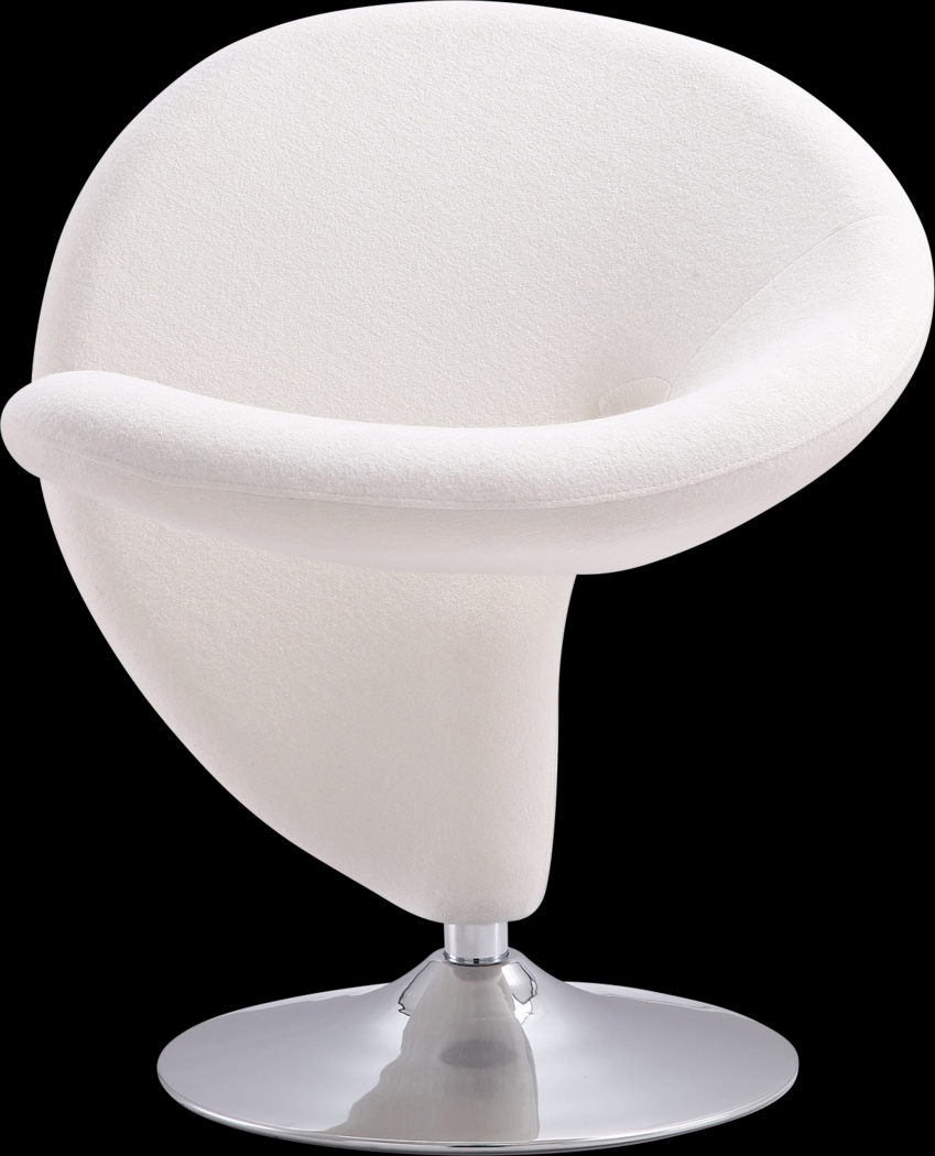 Claredda Cream Accent Chair - Thumbnail - Image 3