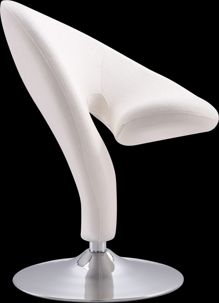 Claredda Cream Accent Chair - Thumbnail - Image 4