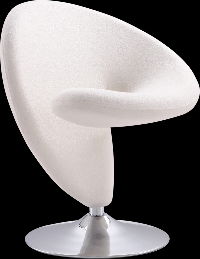 Claredda Cream Accent Chair - Thumbnail - Image 1