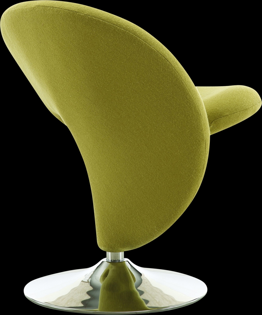 Claredda Green Accent Chair - Thumbnail - Image 4