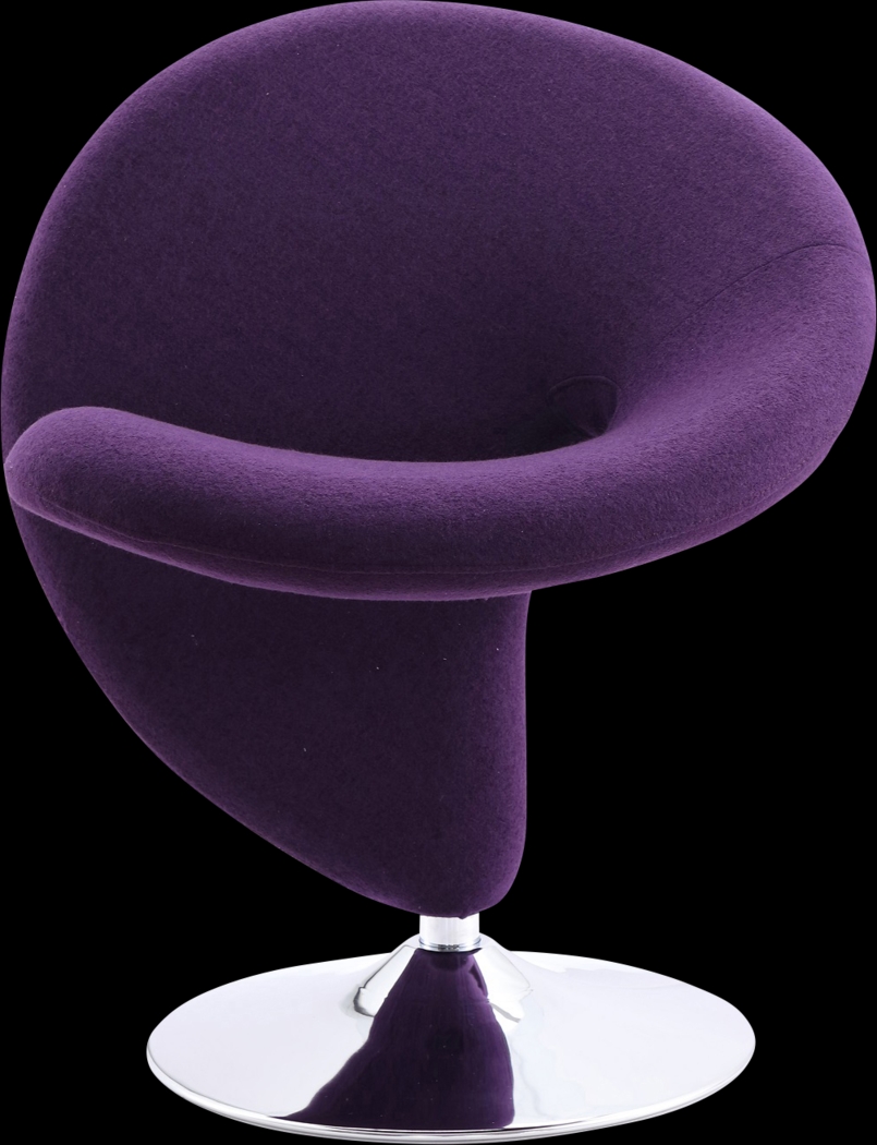 Claredda Purple Accent Chair - Thumbnail - Image 3