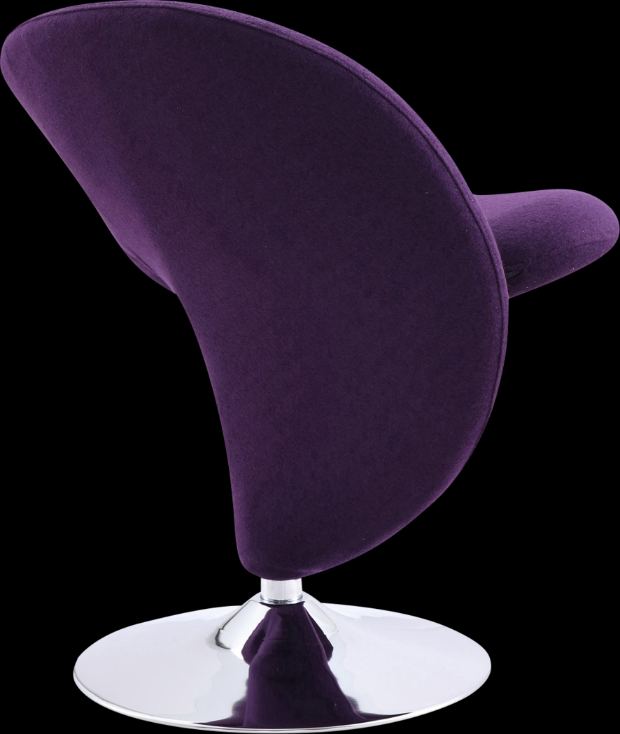 Claredda Purple Accent Chair - Thumbnail - Image 5