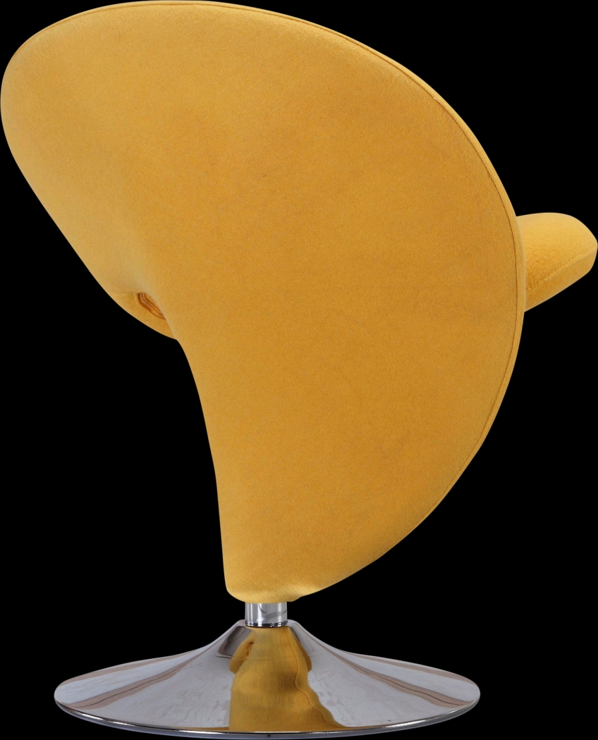 Claredda Yellow Accent Chair - Thumbnail - Image 4