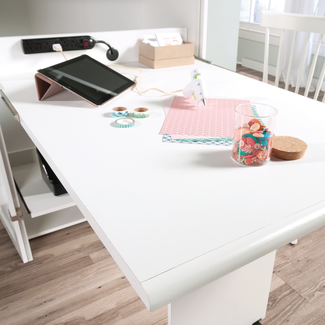 Clarendony White Storage Cabinet - Thumbnail - Image 4