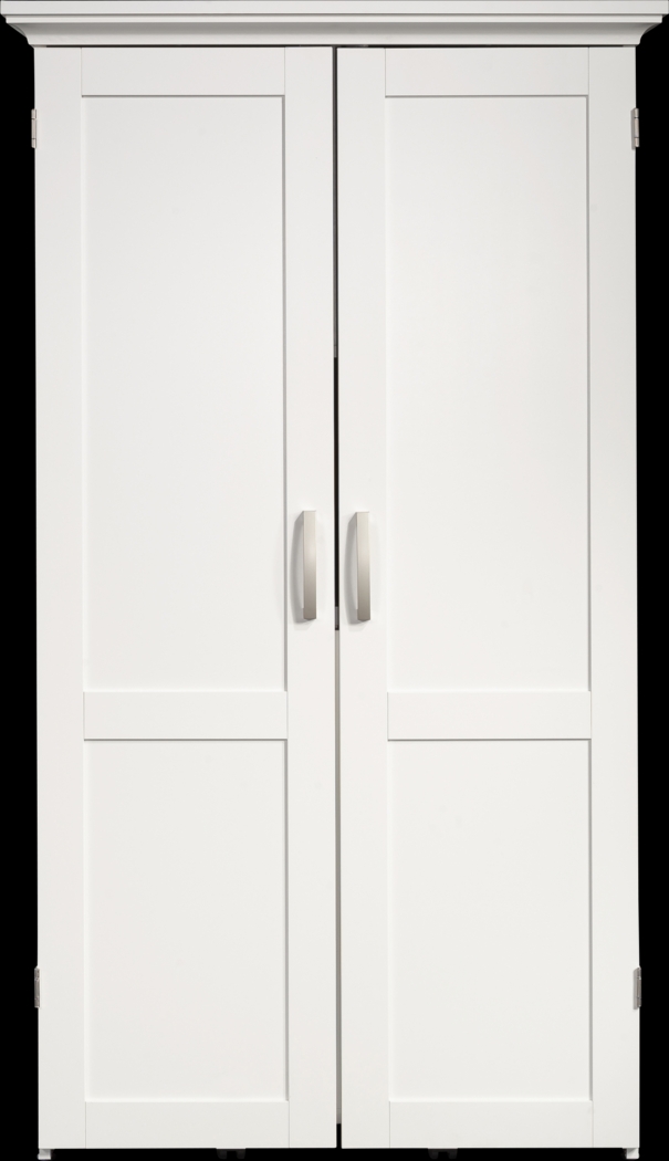Clarendony White Storage Cabinet - Thumbnail - Image 1