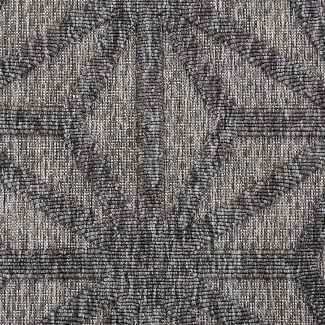 Clarene Dark Gray 8' x 10' Indoor/Outdoor Rug - Thumbnail - Image 6