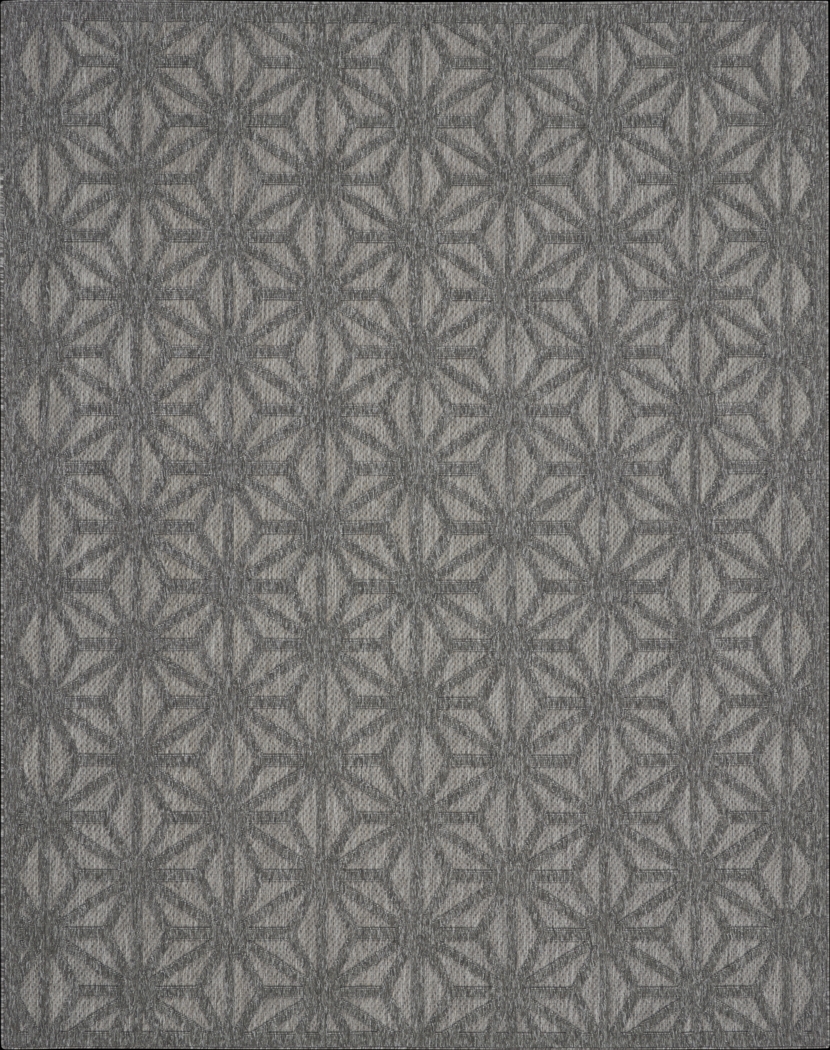 Clarene Dark Gray 8' x 10' Indoor/Outdoor Rug - Thumbnail - Image 1