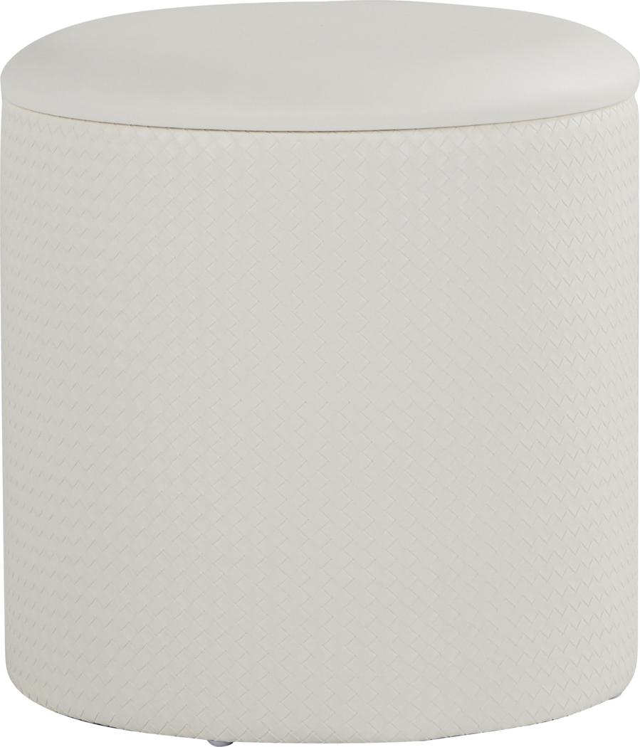 Clarinth Cream Ottoman, Set of 2 - Thumbnail - Image 3