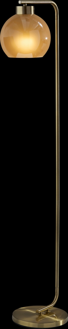 Clarion Hollow Brass Floor Lamp - Thumbnail - Image 1