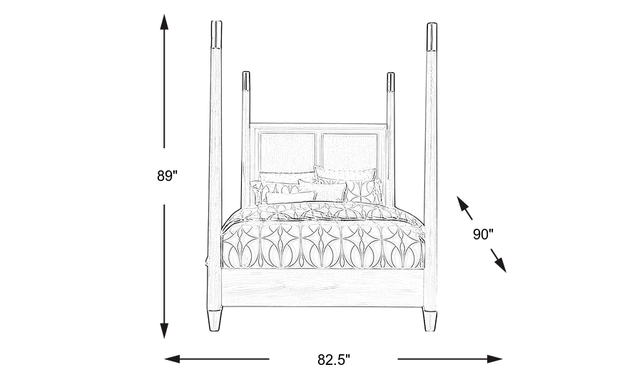 Dimension Image. Please refer to the Dimension Tab on this page for dimension details.