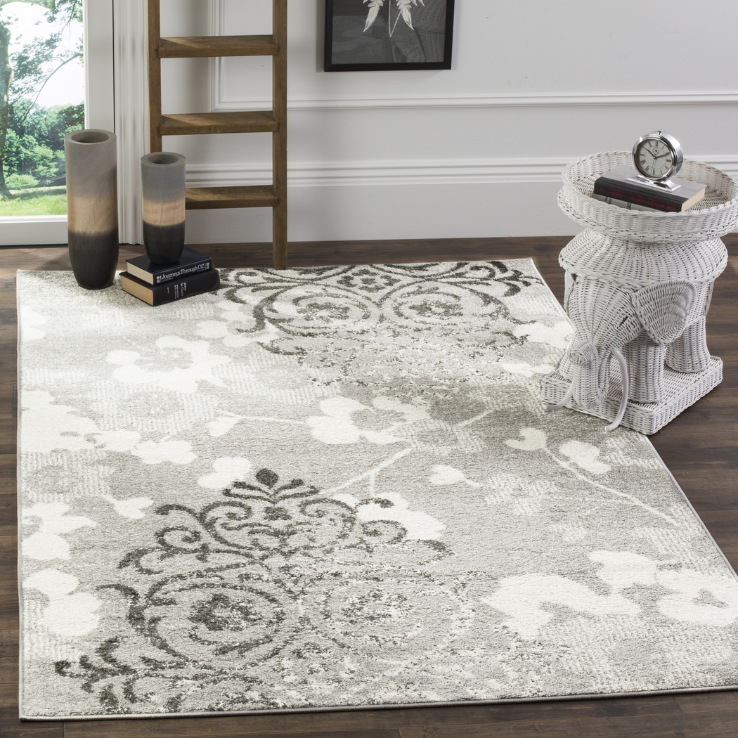 Clarisse Silver 5' x 8' Rug - Thumbnail - Image 4