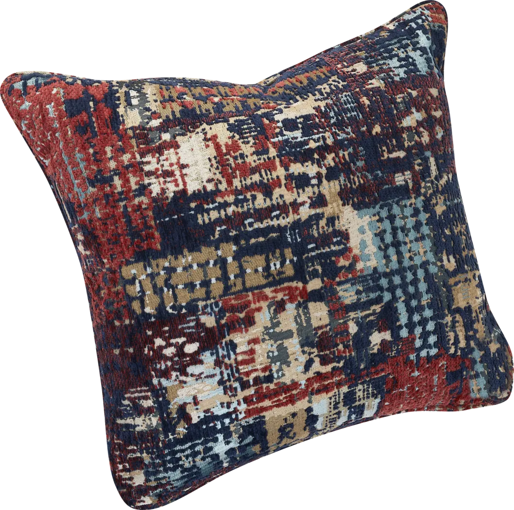 Clarita Red Accent Pillow, Set of 2 - Thumbnail - Image 2