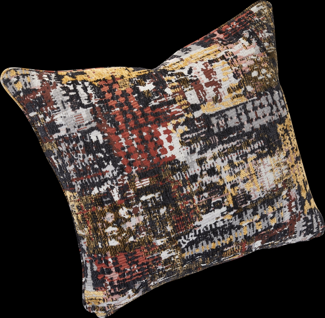 Clarita Yellow Accent Pillow, Set of 2 - Thumbnail - Image 2