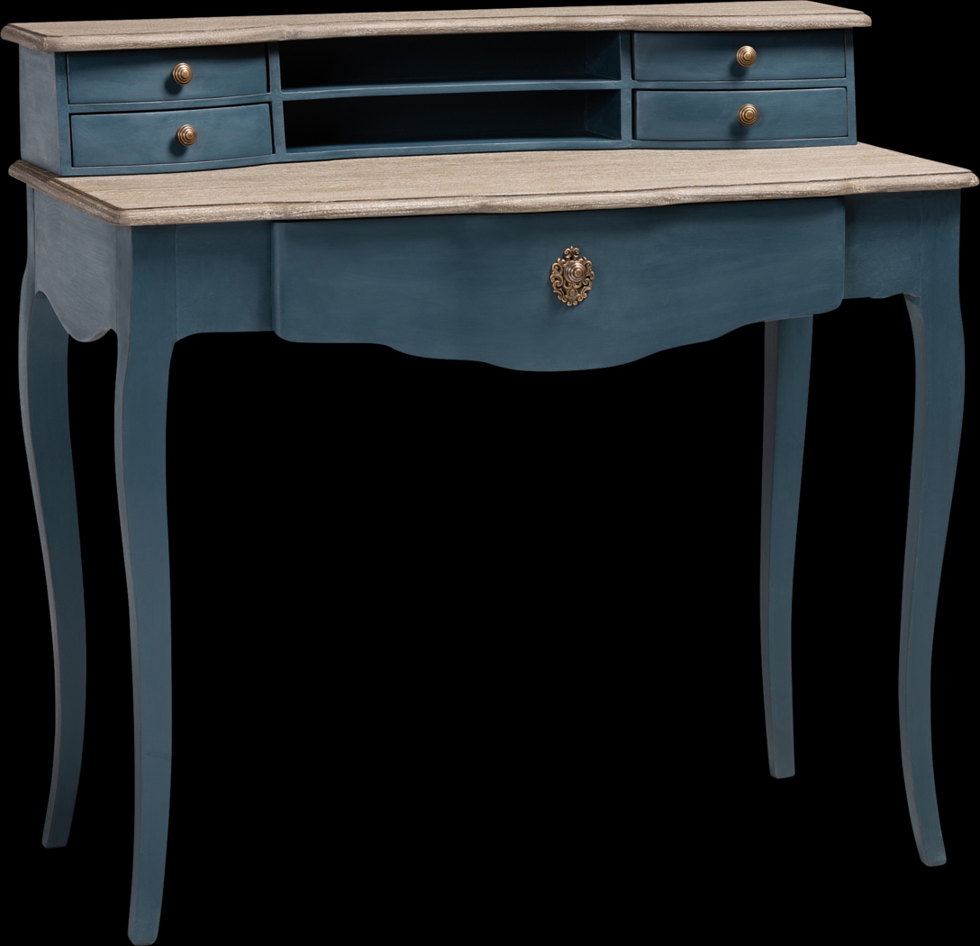 Clarkdale Blue Desk - Thumbnail - Image 1