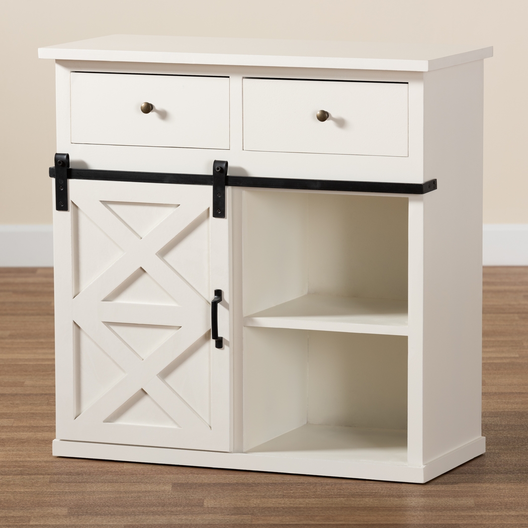 Clarmar White Sideboard - Thumbnail - Image 9