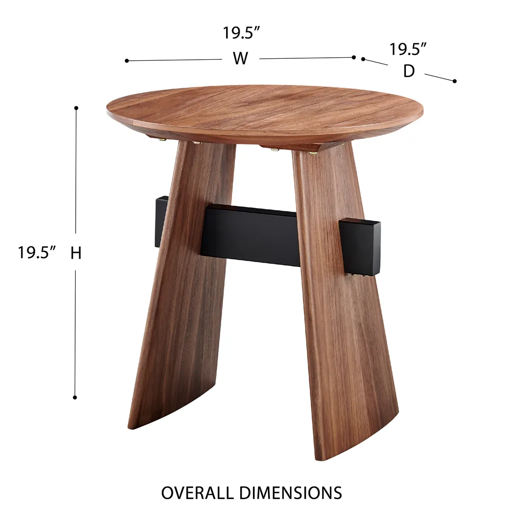 Clartyn Brown End Table - Thumbnail - Image 7