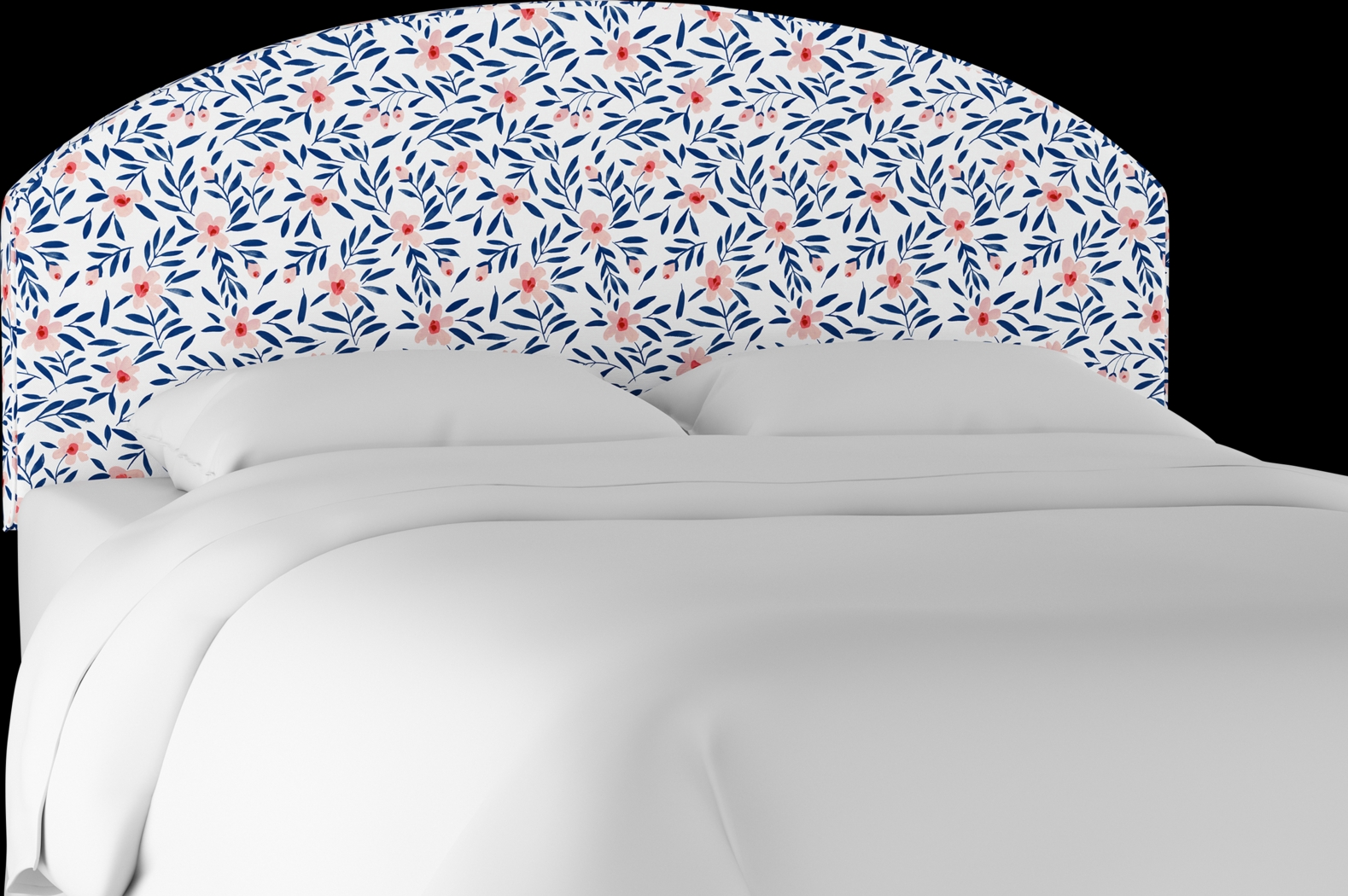 Clary Blue King Upholstered Headboard - Thumbnail - Image 1