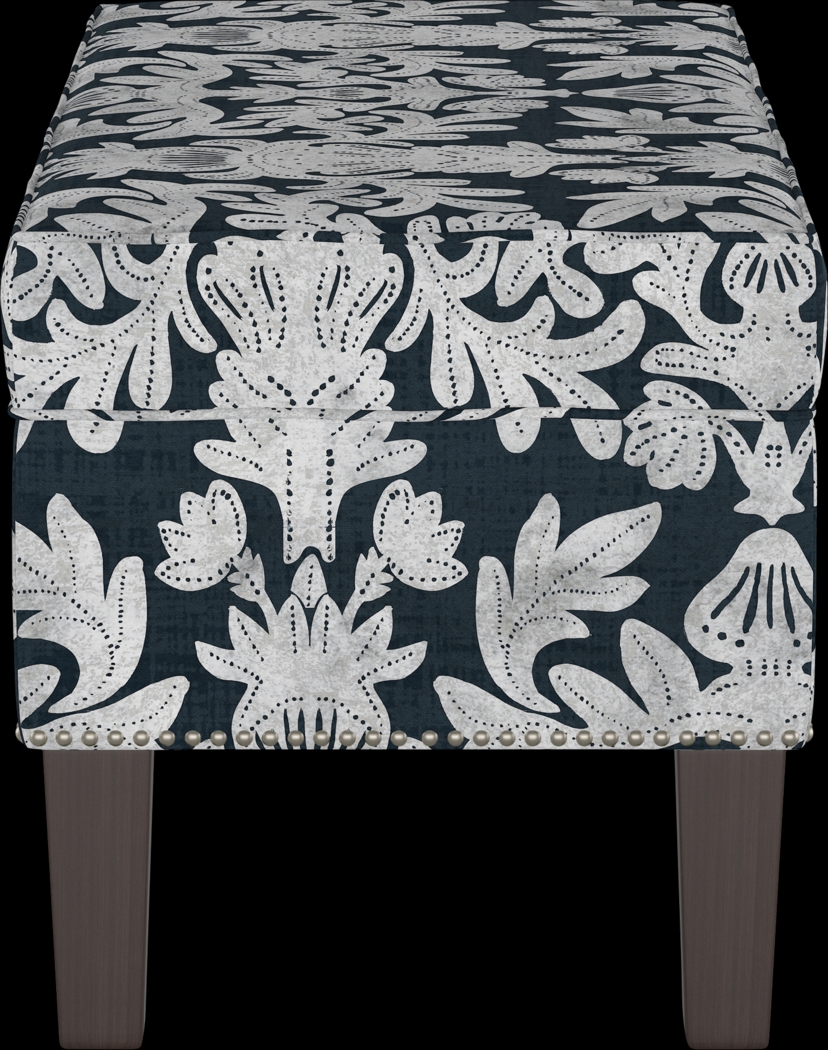 Classical Notes Blue Storage Bench - Thumbnail - Image 3