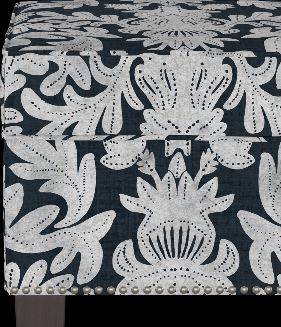 Classical Notes Blue Storage Bench - Thumbnail - Image 4